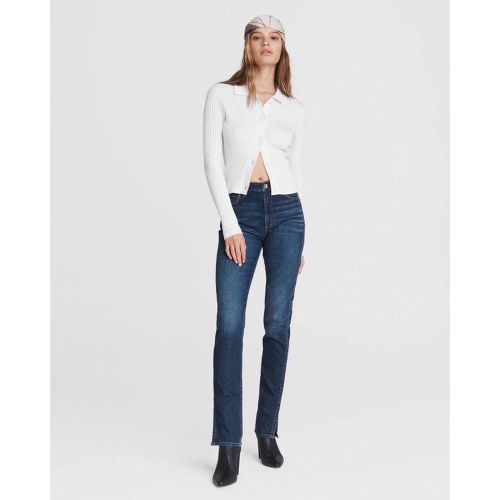 Rag&bone Nina High Rise Cigarette Jeans - Aster